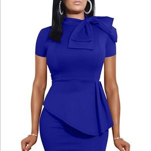 Royal Blue BodyCon Dress